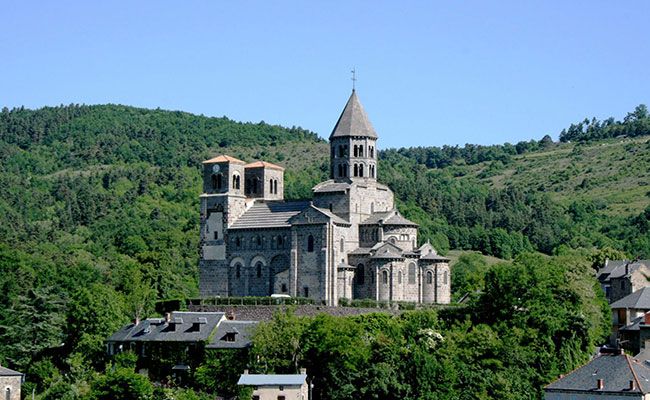 Saint-Nectaire church 