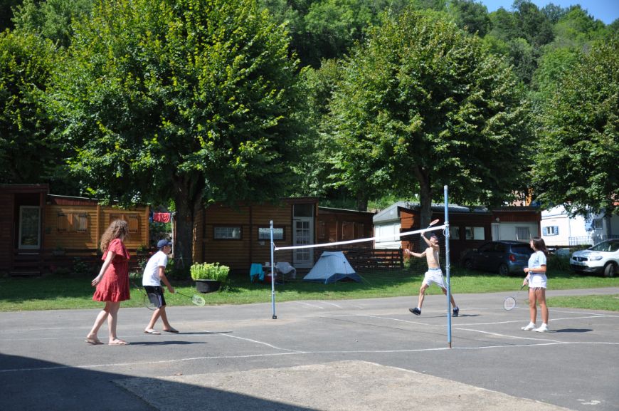 Badminton court